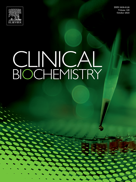 Go to journal home page - Clinical Biochemistry